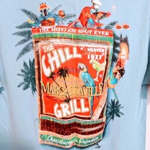 Jimmy Buffett Margaritaville Shirt-Medium-Cancun Mexico-The Chill Grill-Parrots